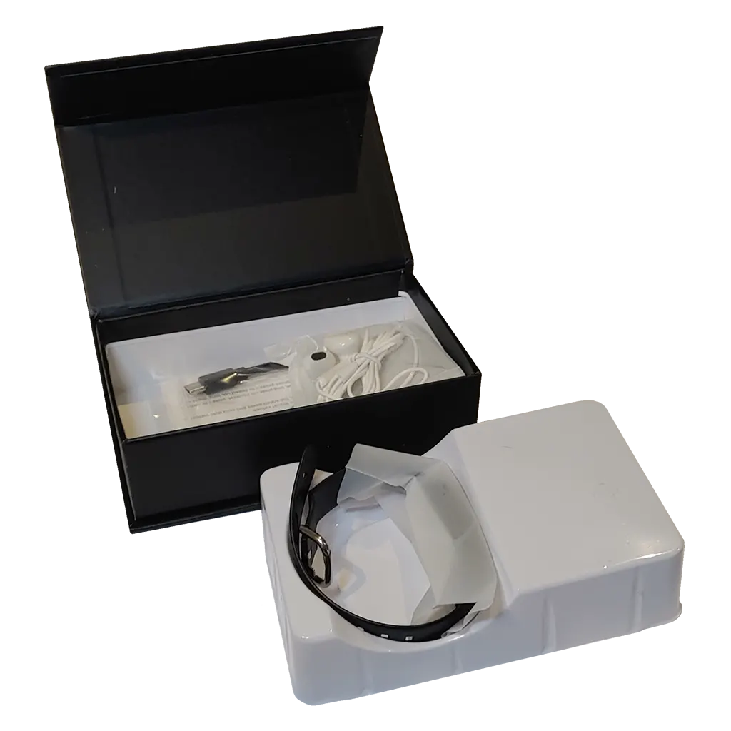 The product in its packaging