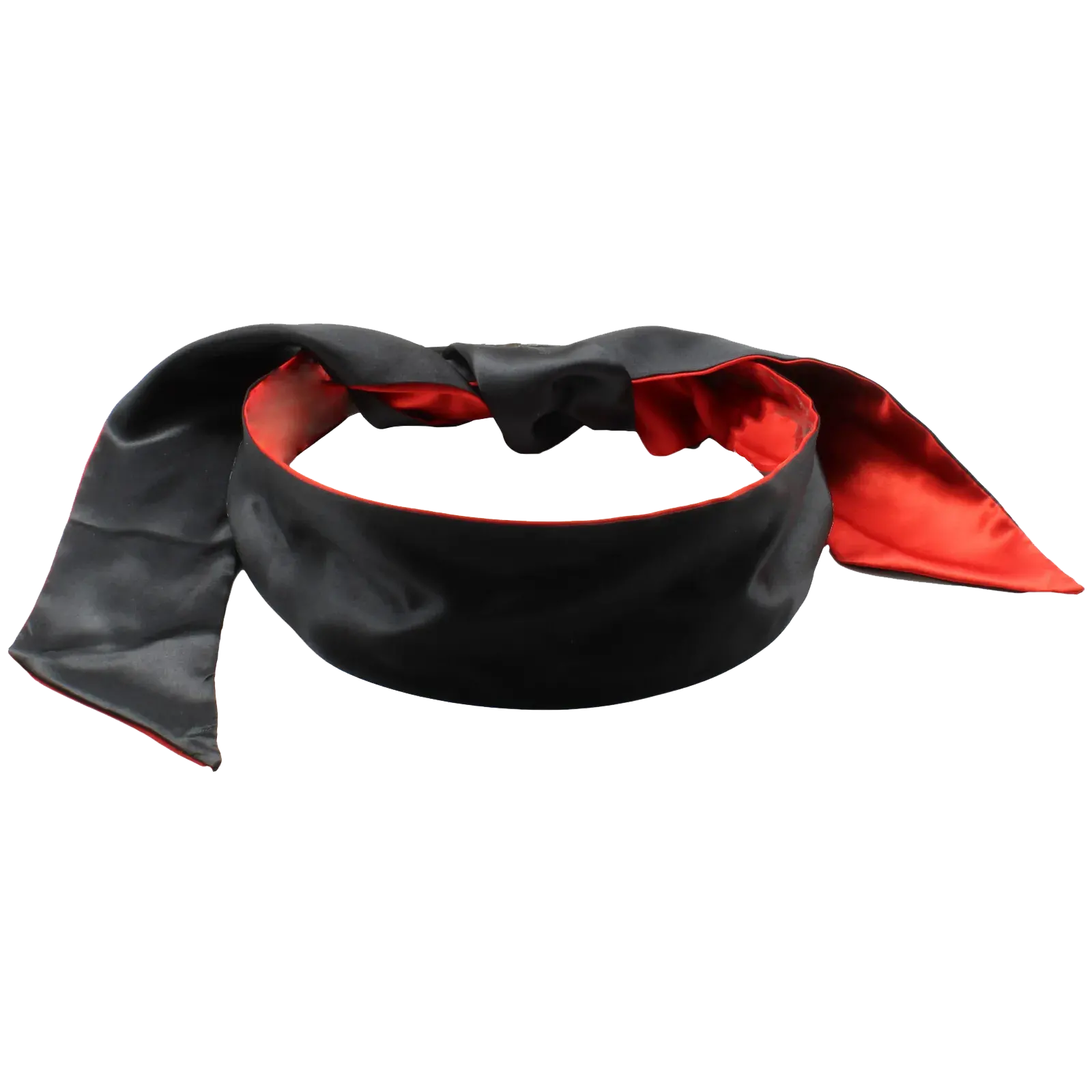 Our black and red blindfold
