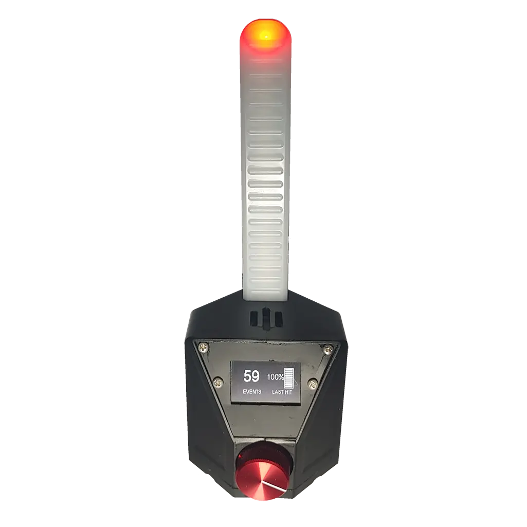 Footstep Tracker 2 geophone vibration meter