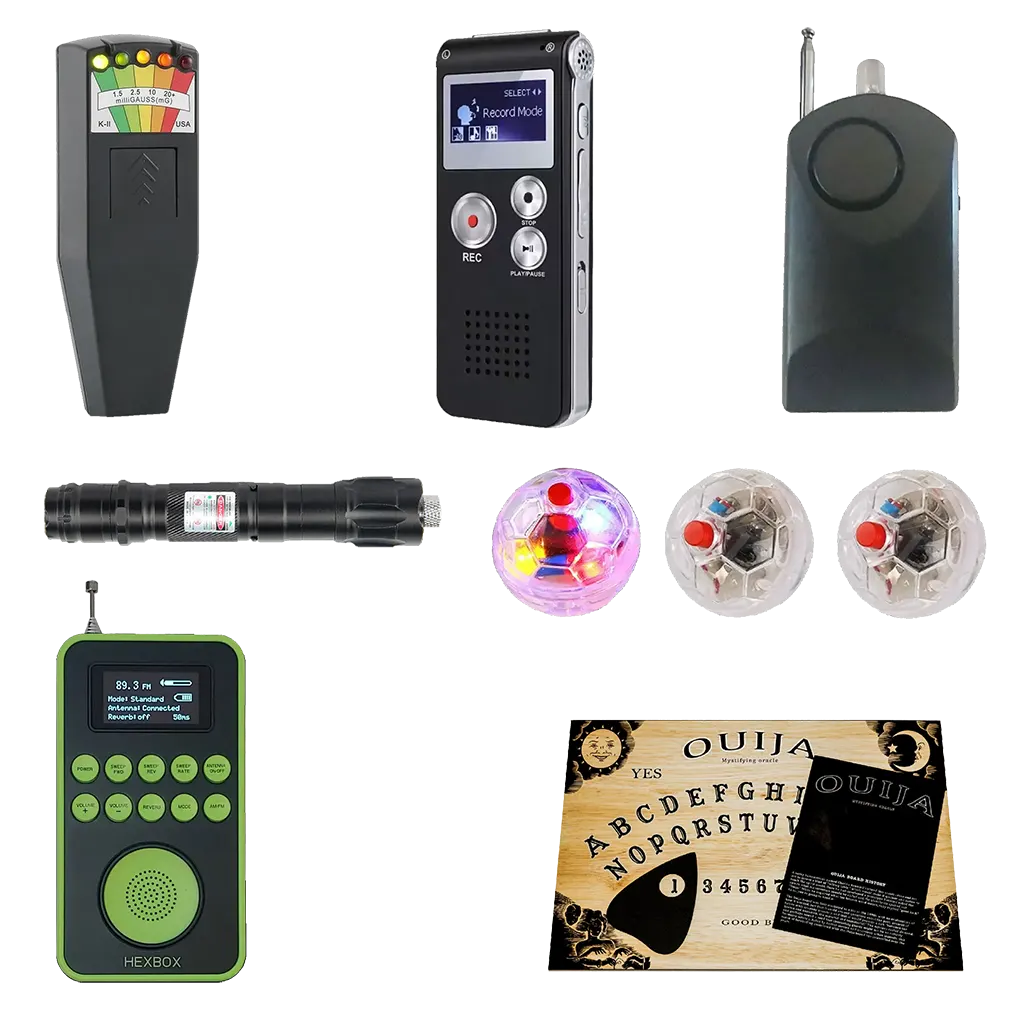 Ghost-hunting equipment kit 5