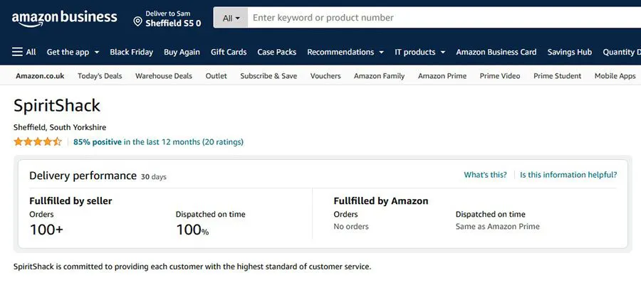 Our Amazon customer reviews