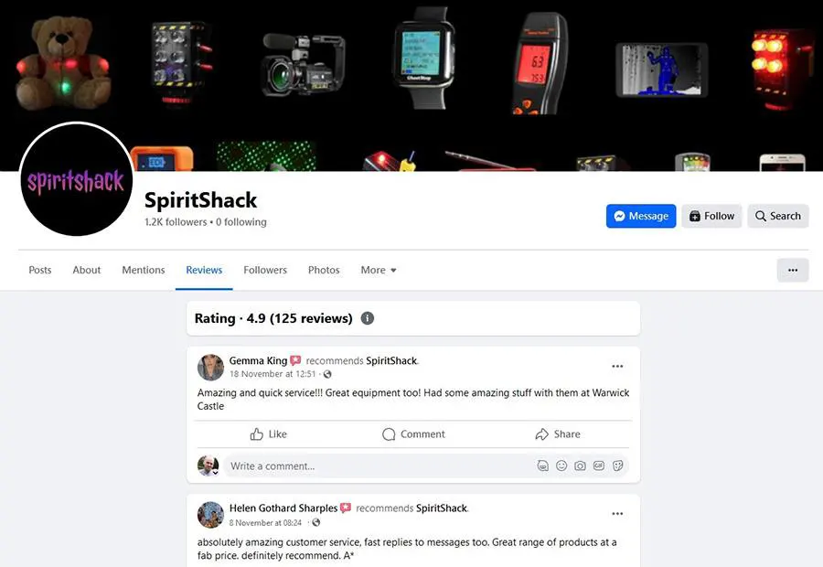 Our Facebook reviews