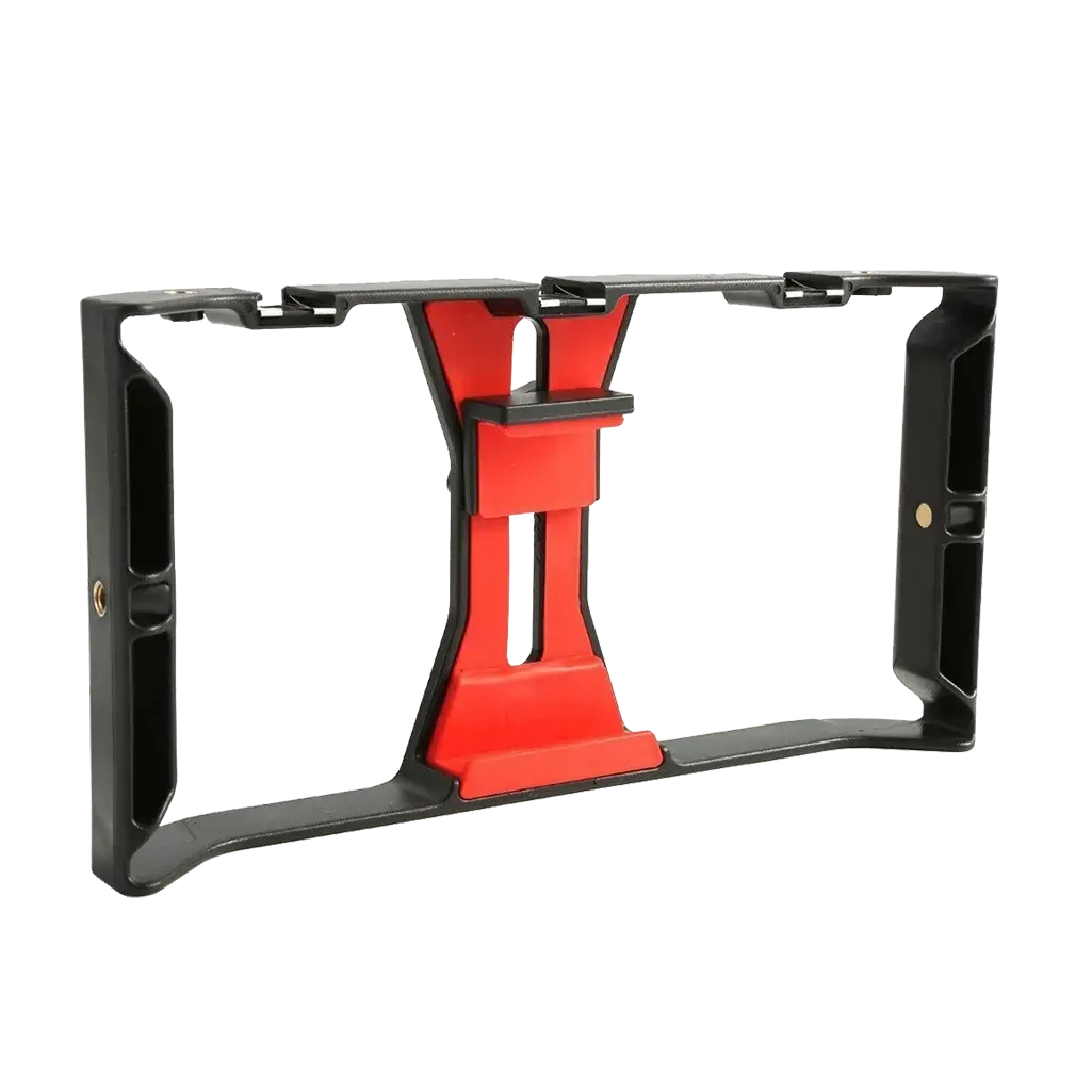 Handheld smartphone video rig stabilizer for filming from your phone