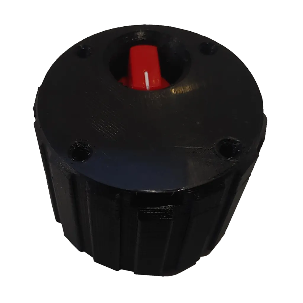 The Spike EMF sensor from the back