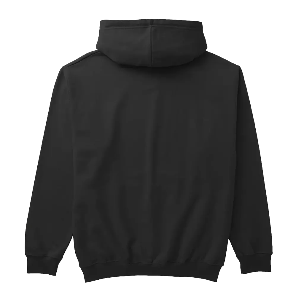 The hoodie from the back